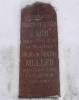 Grave of Wilhelm Fridrich Bahr, died 29.10.1903 and Wilhelm Gustaw Muller, died 22.07.1906